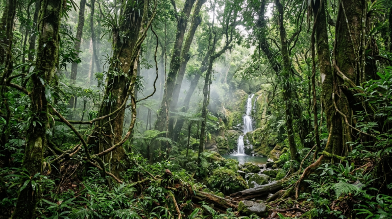 foret locale de la montagne d'Ambre