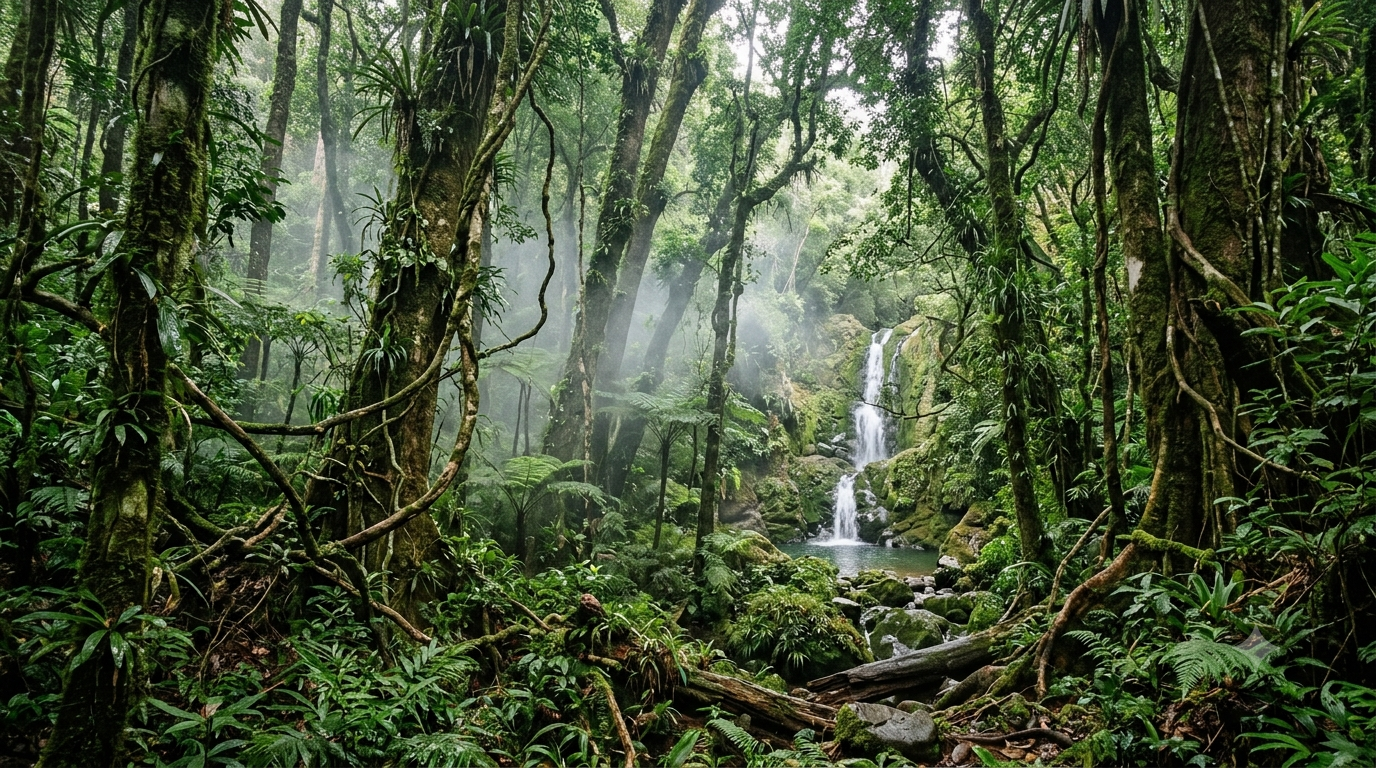 foret locale de la montagne d'Ambre